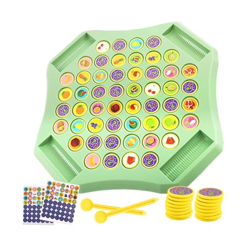 Juego de de Memoria, Tablero de Memoria de Fruta para el Desarrollo cognitivo, Entrenamiento del Cerebro Divertido con Juego Educativo Interactivo, Juguetes de Aprendizaje para hogares,