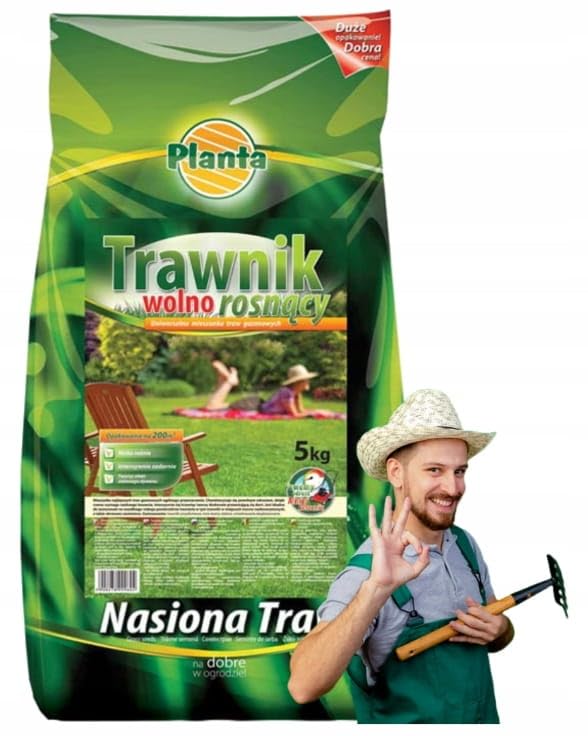 DomoDomo Zierrasen-Mischung 5kg – Langsam wachsend, dichter Rasen, ideal für repräsentative Gärten