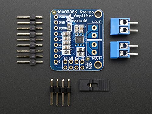 Adafruit Industries Stereo 3.7W Class D Audio Amplifier - MAX98306