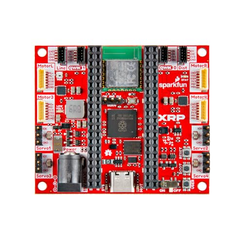 experiential robotics platform xrp - diy kit - chassis not included - beginner to advanced stem robot - print your own chassis