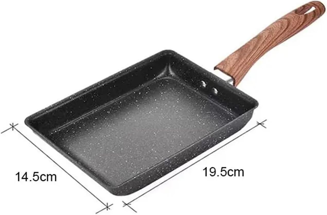 Omelet Pan Non-Stick Frying Pot Induction Gas Stove Universal Egg Pancake With Cooking Utensils