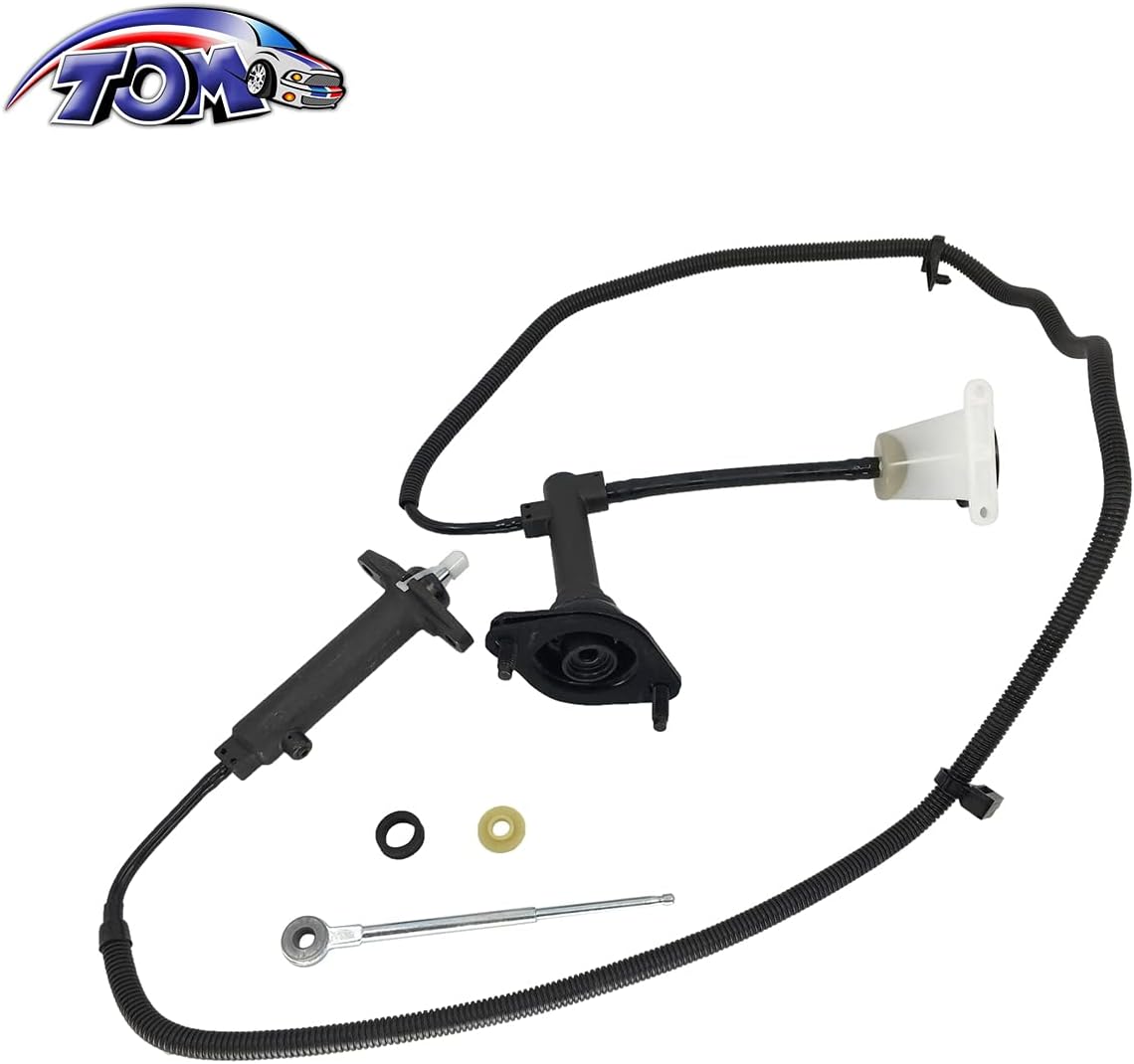 TOM - Clutch Master and Slave Cylinder Assembly Fits 2000-2001 Dodge Ram 1500 Ram 2500 Ram 3500