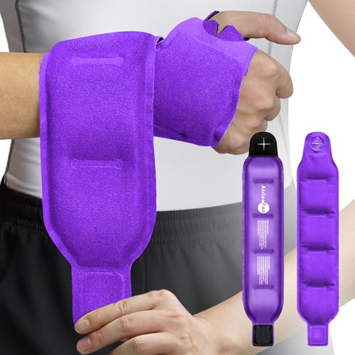 Wrist Ice Pack Wrap for Carpal Tunnel Relief, 2 Gel