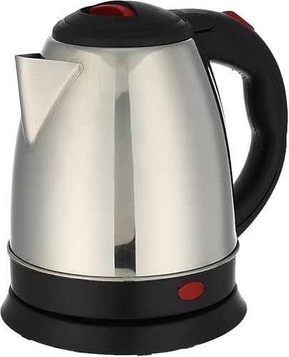 غلاية مياه كهربائية من ستانلس ستيل بسعة 1.5 لتر من FLAMNGO ه...