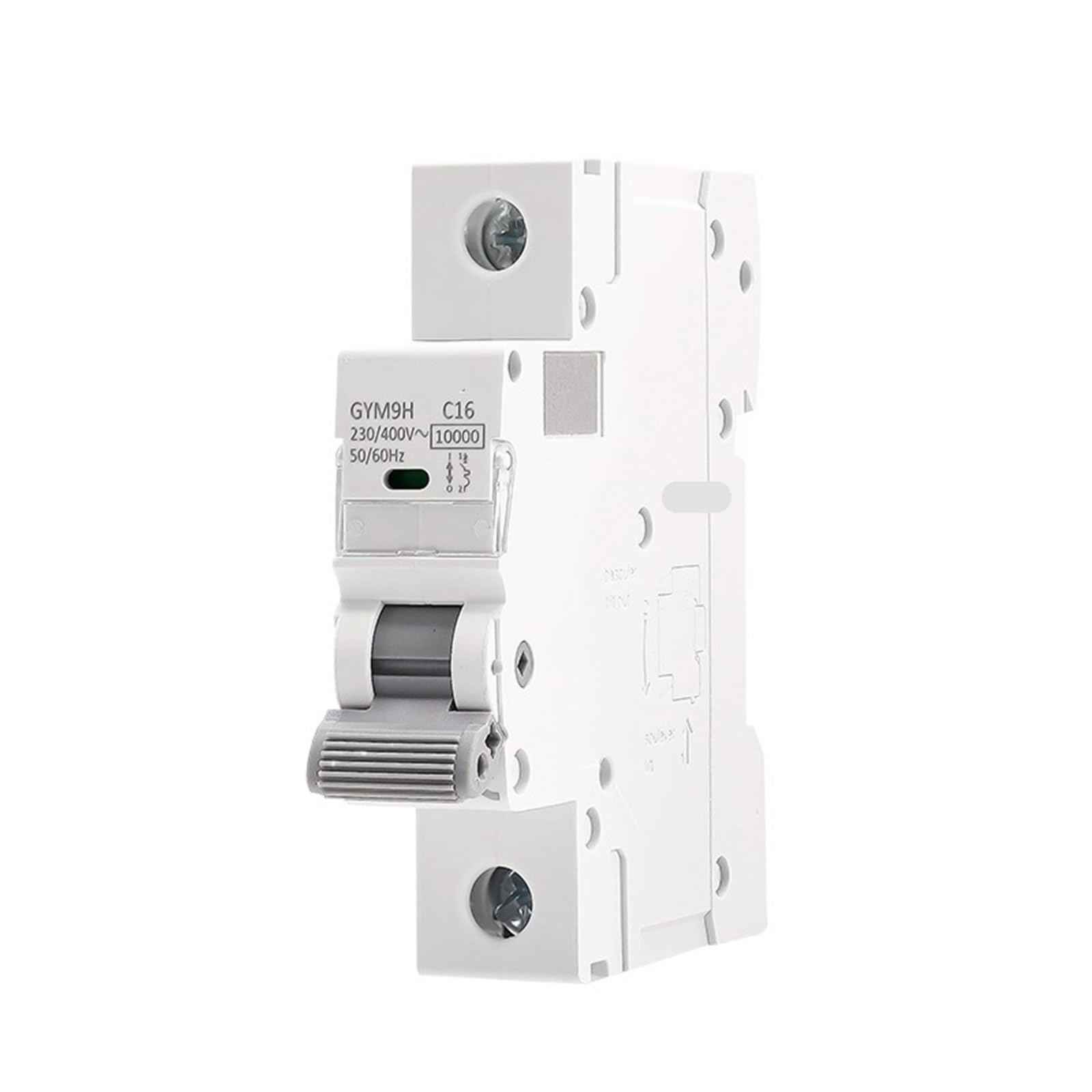 Interruttore monofase GYM9H 1P 10KA, capacità di taglio, guida DIN 230 V 400 V, 6 A-63 A, 1 pezzo(32A)