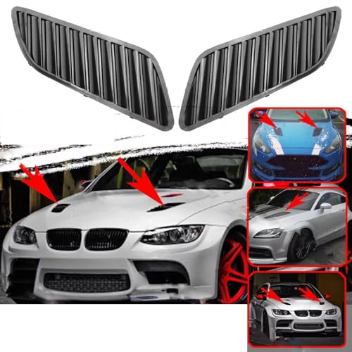 Grille d'aération de capot en carbone pour BMW Série 3 E90 E91 E92 E93 E46