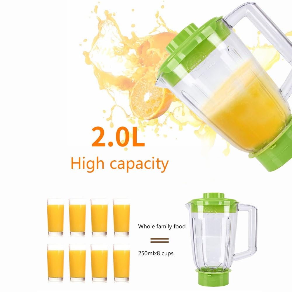 Frullatore Per Smoothie E Milkshake Tritaghiaccio Con 3 Velocità E Pulsante Tritacarne 4 Lame In Acciaio Inossidabile Macinacaffè E Frullatore Per Smoothie Con 45000 RPM Bicchiere Tritan Senza BPA Da