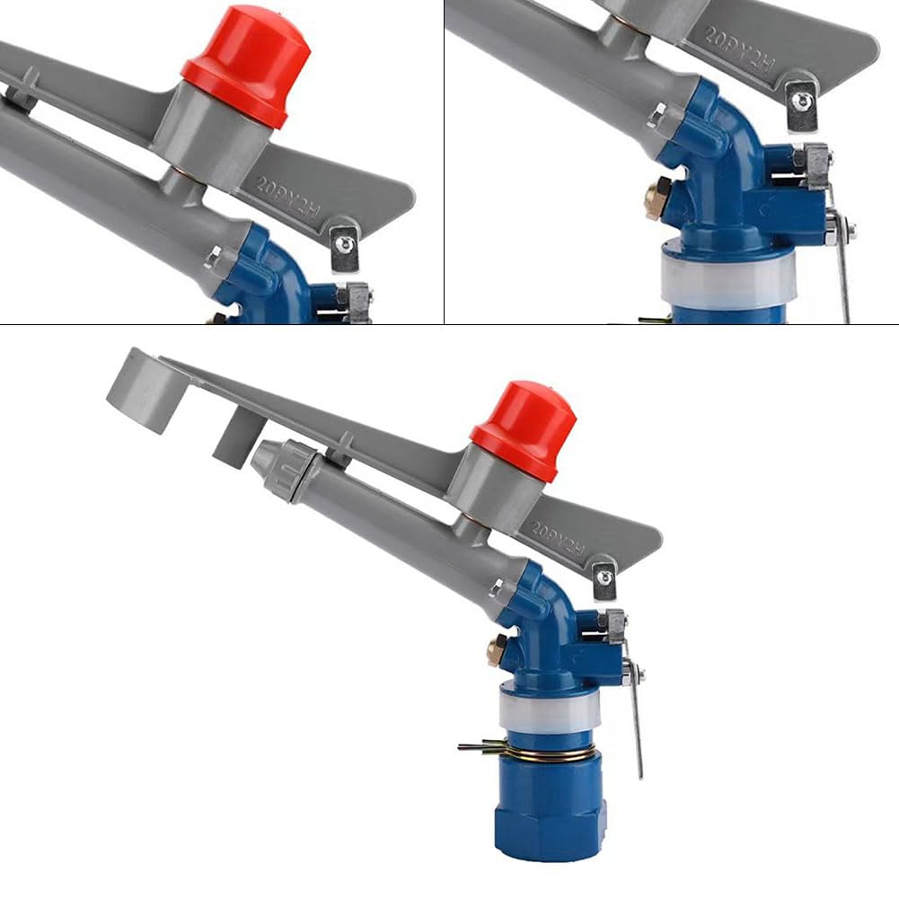 Arroseur de pelouse, arrosage agricole, Pistolet d'arrosage de Grande, arrosage réglable à pour 360°, arrosage de Jardin pour Cour