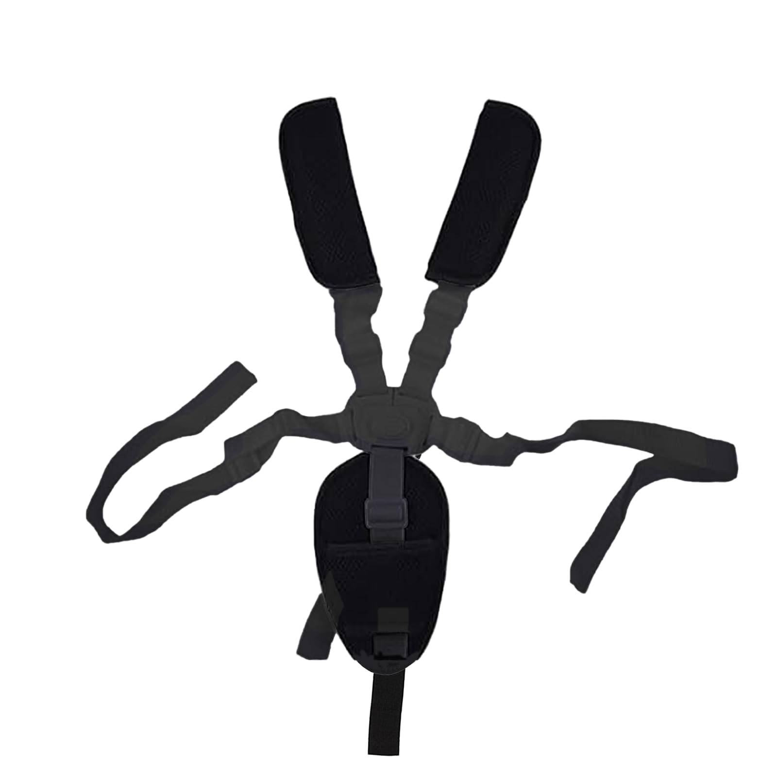 4in1 Universal 5 Point Harness Baby Seat Belt, Adjustable Baby Safety Strap, Child Seat Belts Shoulder Pads, Cushion Crotch Pads for High Chair