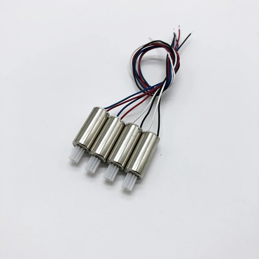 para E99 Pro Drone Repuesto Motor CW CCW/Engranaje Grande pequeño Pieza para Accesorio Fácil de Instalar(4PCS Motor Set)