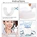 Ultrasonic Tooth Cleaner Electric Tooth Brush Automatic Clean Oral 360° U-Shape Mouth Cleaner Teeth Whitening Sonic Toothbrush 4 Optional Modes IPX7 Waterproof Toothbrush Silicone Heads White