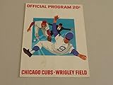 1974 CHICAGO CUBS BASEBALL PROGRAM VS METS