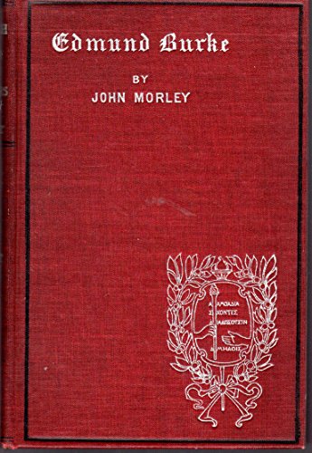 Edmund Burke (English Men of Letters Series) B077LR4MZJ Book Cover