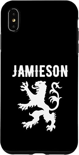 iPhone XS Max Jamieson Clan Scottish Family Name Scotland Heraldry Case iPhone XS Max Jamieson Clan Scottish Family Name Scotland Heraldry Case