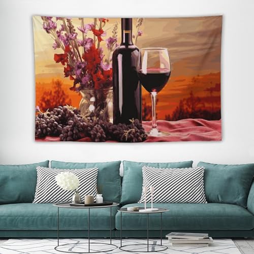 Tapisserie murale pour cacher un mur blanc de dortoir sans peinture