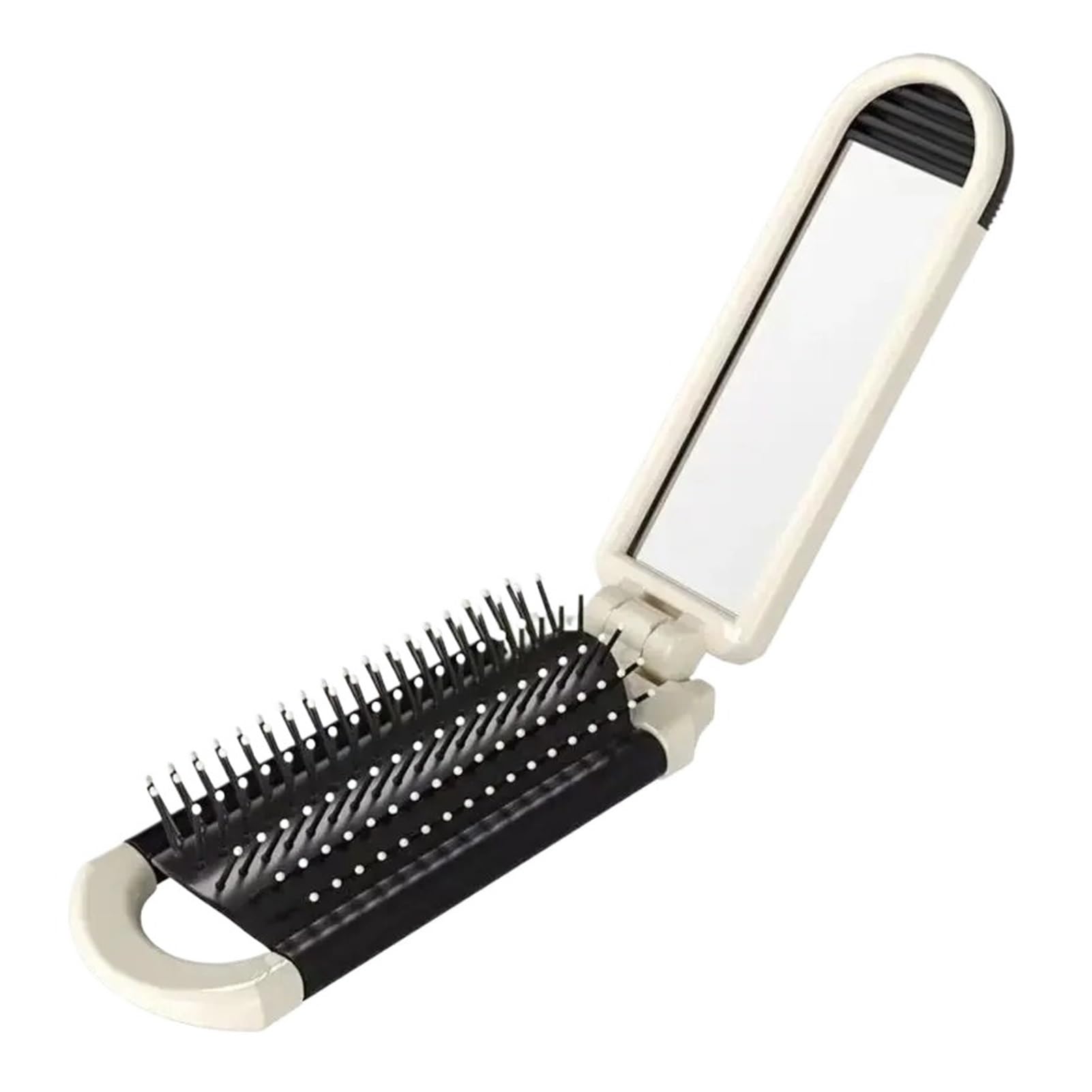 Specchio portatile speciale for donna con cuscino d'aria a pettine, semplice e alla moda