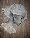 Sterling Silver Luna Moth Earrings - Double Sided - Handmade, Solid .925