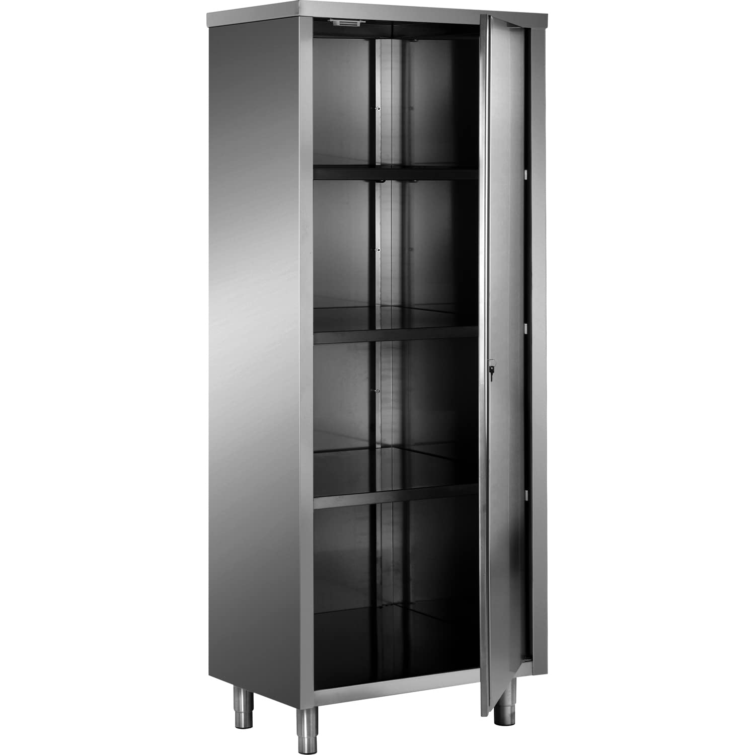 Saro Armadio in acciaio inox con 1 anta battente 500x600 AISI 430