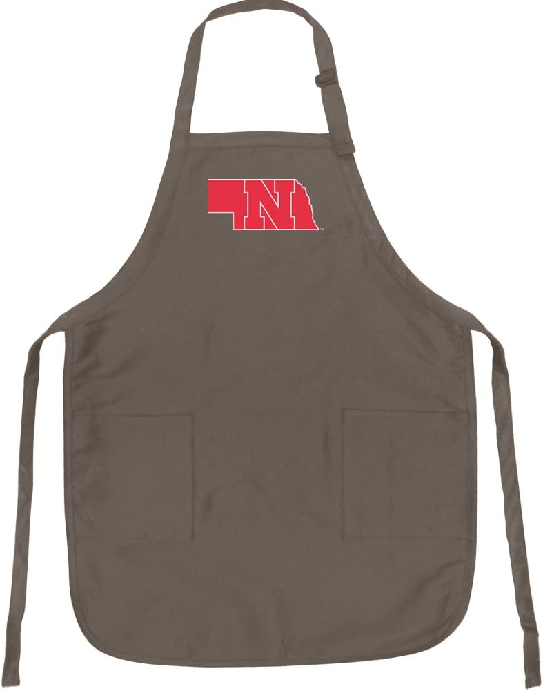 Broad Bay Nebraska Apron Nebraska Huskers Logo Gift for Man or Woman Him Her
