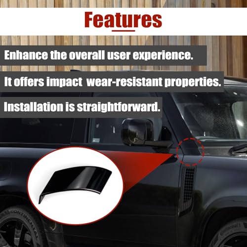 Front A Pillar Lower Board Trim Panel Molding for Land Rover Defender by Geehery - Used condition - Image 5