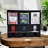 Teebeutel Organizer Box – Teebeutelspender aus robustem Kunststoff – 3Fächer für Verschiedene...