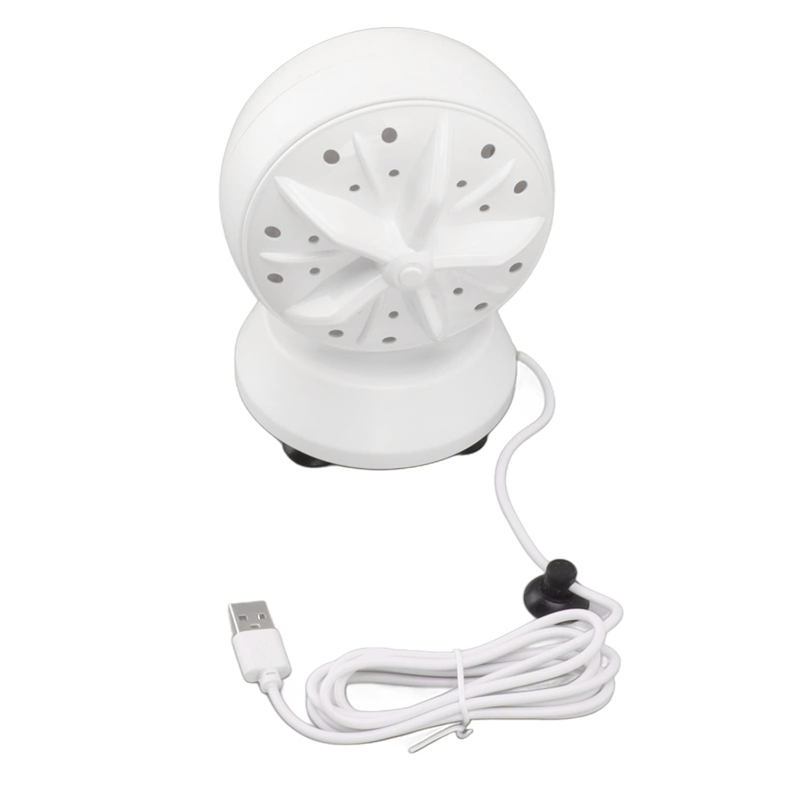 Lavatrice Ad Ultrasuoni, Lavatrice Portatile a Doppia Turbina USB, Lavatrice Domestica Efficiente per la Pulizia di Vestiti per Bambini, Biancheria Intima o Piccoli Oggetti