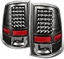 AKKON - For Black 2009-2018 Dodge Ram 1500 2010-2018 Ram 2500 3500 Pickup Truck LED Tail Lights Brake Lamp Replacement