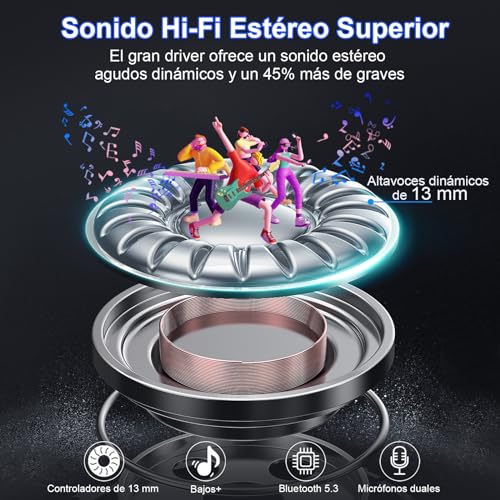 Motost-Auriculares-Inalambricos-Bluetooth-HiFi-Estereo-Cascos-Inalambricos-Bluetooth