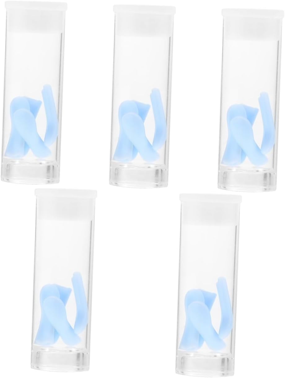 5 Sets Spoon Replacement Wax Spoon for Earwax Wax Spoon Tips Visible Wax Removal Wax Remove Tool Replaceable Tips Blue/1127