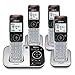 VTECH VS112-4 DECT 6.0 Bluetooth 4 Handset Cordless Phone for Home with Answering Machine, Call Blocking, Caller ID, Intercom and Connect to Cell (Silver & Black)