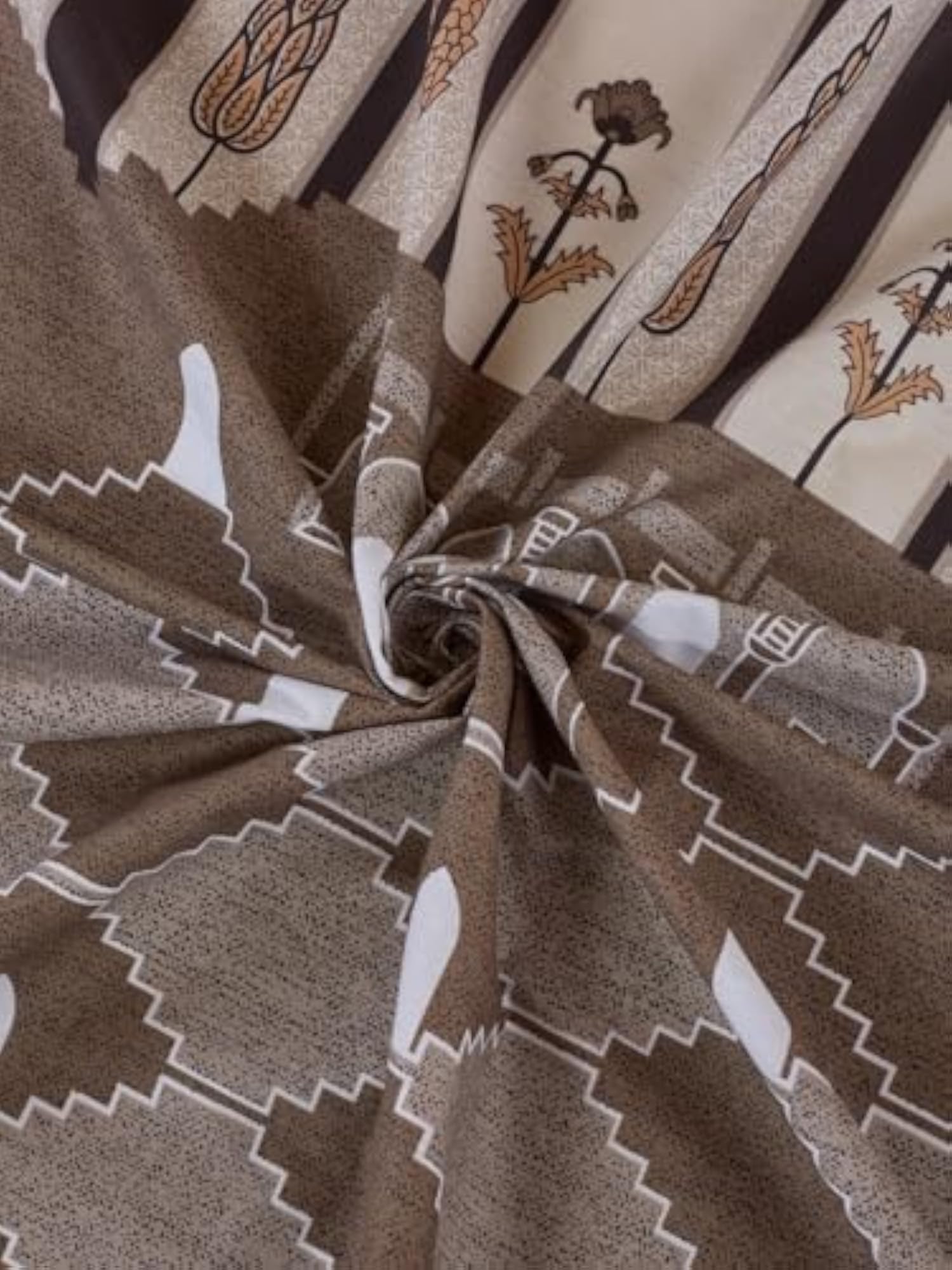 Tradition 100% Cotton King Size Flat Bedsheet