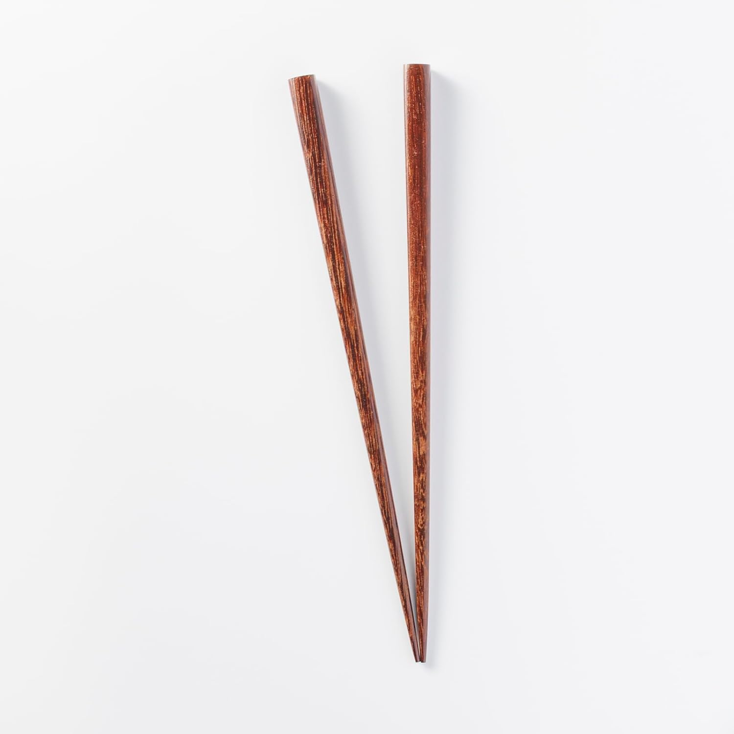 Sunlife H-06541 Men's Chopsticks Adult Long, Thick, 9.3 inches (23.5 cm), Heavy Iron Wood, Natural Wood, Brown