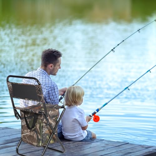 Chaise de camping imperméable siège de jardin robuste pliable et portable