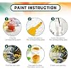 Paint by Number Kit for Adults Sunflower, Rabbit Paint by Number, DIY Arts and Crafts for Adults Kits, Colorful Canvas Paintings for Beginner With Accessories, Home Wall Decor (Framed) 32x64 in G-6I36