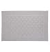 Produktbild URBANARA Badematte/Badvorleger Osuna  100% Reine Baumwolle, Hellgrau mit Rautendesign, 1500 GSM  60 x 100 cm - Duschvorleger, Badezimmerteppich