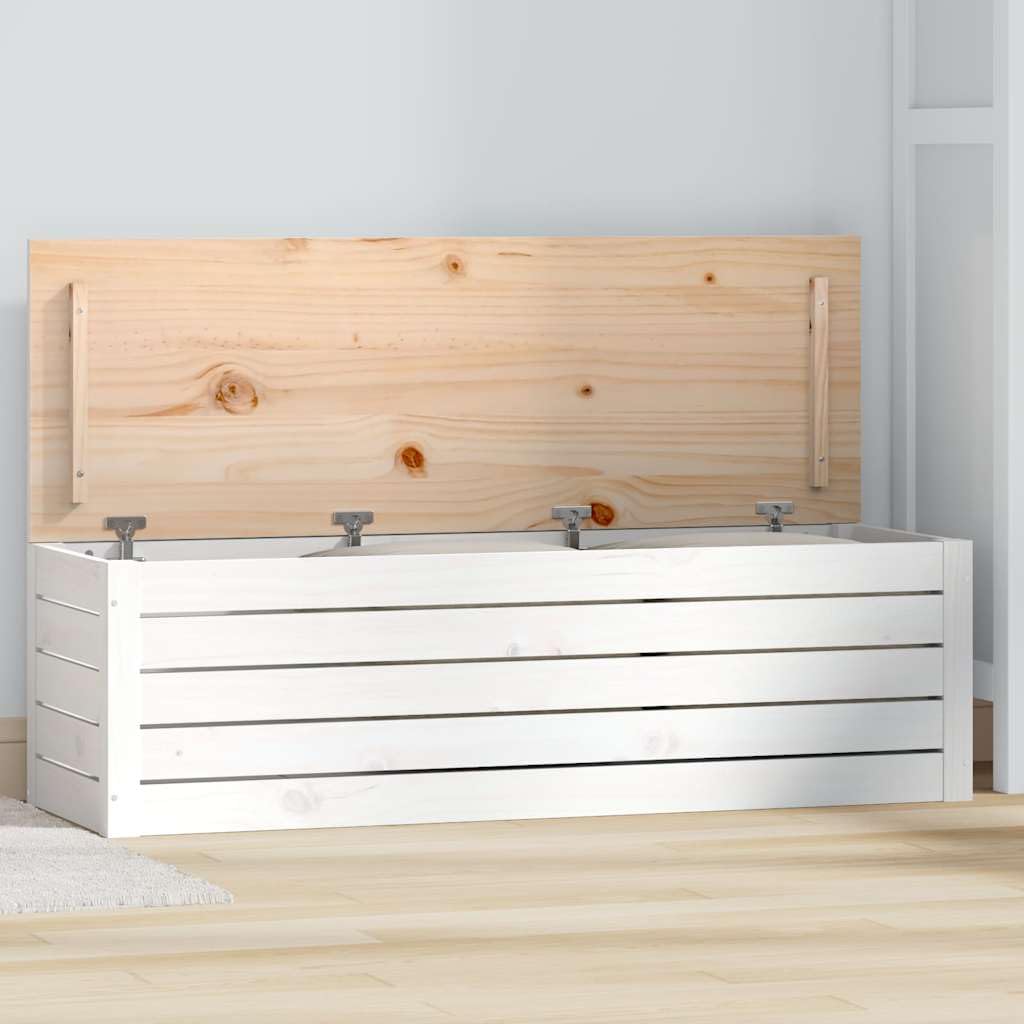 Baúl de madera maciza de pino con tapa, 109 x 36,5 x 33 cm, para salón, dormitorio, pasillo