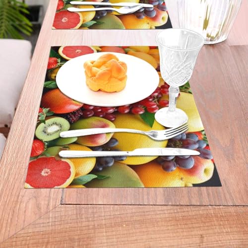 Sets de table anti-tache lavables pour préserver vos tables - 7