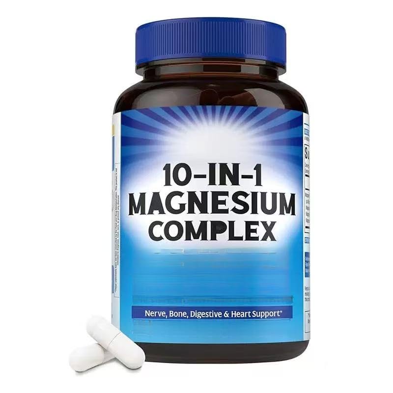 Magnesium für Energie und Entspannung, Nerven, Knochen- und Herzgesundheit