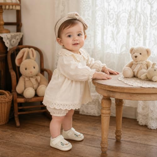 Image of HsdsBebe Baby Boys Girls Pu Leather Hard Bottom Walking Sneakers Toddler Rubber Sole First Walkers Infant Cartoon Slippers Crib Shoes