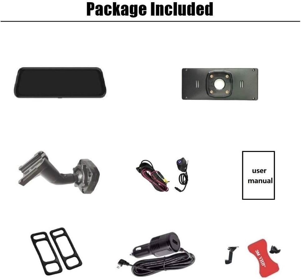 Exclusive Discount 🔥 NikoMaku Mirror Dash Cam Front and Rear Backup Camera 10 Inch Screen for Cars Full Touch Screen Rear View Mirror Camera 170° Wide Angle Dual Lenses Waterproof AS4 🔥 Cashback up to 70% NikoMaku Mirror Dash Cam Front and Rear Backup Camera 10 Inch Screen for Cars Full Touch Screen Rear View Mirror Camera 170° Wide Angle Dual Lenses Waterproof AS4