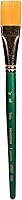 Vista 21 de Princeton Artist Brush Co. Lauren Series 4350 - Mango corto lavado tamaño 3/4 - Pincel sintético dorado individual para acuarela y pintura acrílica