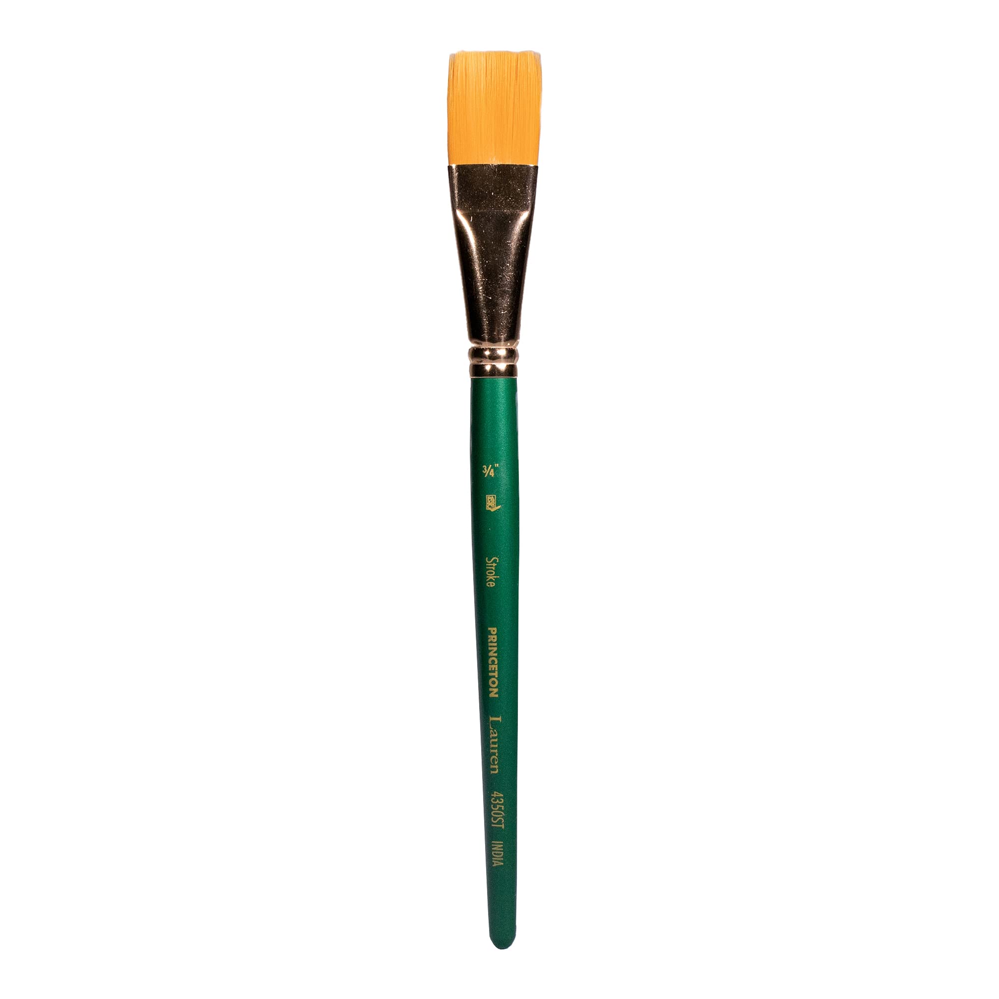 Princeton Artist Brush Co. Evergreen Princeton Series 4350 Synthetic Watercolor & Acrylic Brushes 3/4 In. Stroke