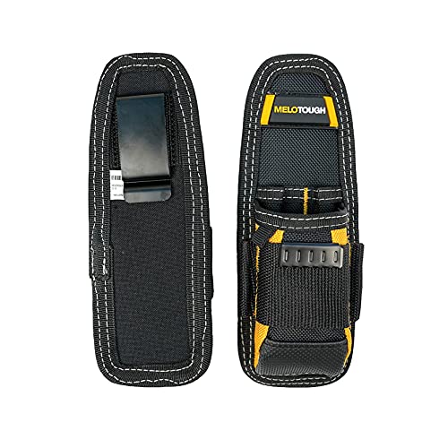 Melotough Min Construction Tool Pouch, Small Electrical Tool Holster/Utility Pocket Pouch #TOP3