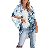 【Material】: Gasa y Poliéster. Cubiertas de playa con frente abierto, transparentes, aireadas y livianas de estilo boho con un toque cómodo y suave.