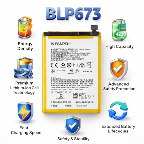 Image of Original BLP673 Battery for Oppo A3S | A5 | A7 | A5s | A3S | 2 | C1 Battery with Warranty 4100mAh