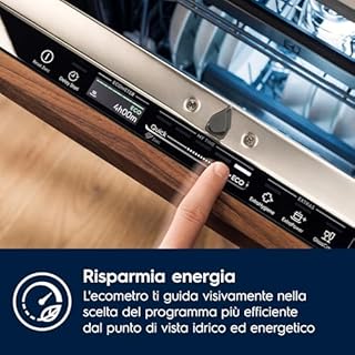 Electrolux SatelliteClean 600 Lavastoviglie Integrata Totale EES68510L, Classe B, 14 Coperti, Interfaccia QuickSelect, Vassoio MaxiFlex, Funzione ExtraHygiene, Beam on Floor, Colore Nero