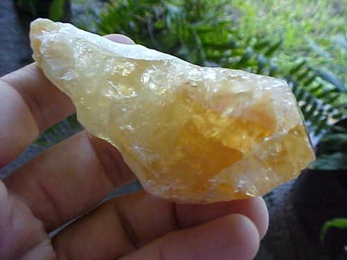 Zs0402 Gemqz Citrine Rough Point Root RIO Grande Do SUL !!