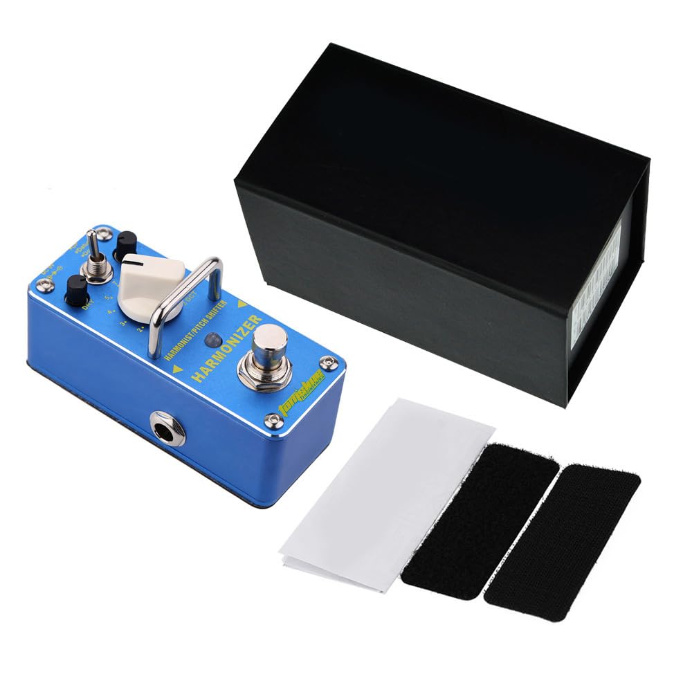AHAR-3 Harmonizer Harmonist/Pitch Shifter, pedale effetto chitarra elettrica, mini effetto singolo con True Bypass