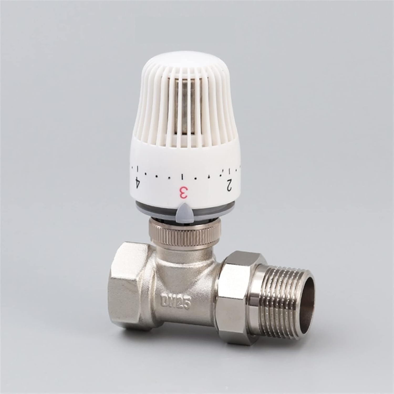 Thermostatic Radiator Valve 1/2quot; 3/4quot; 1quot; Thermostat Temperature Control Floor Heating Thermostat Valve DN15/DN20/DN25 1Pcs (Color : Style a, Size : DN20)