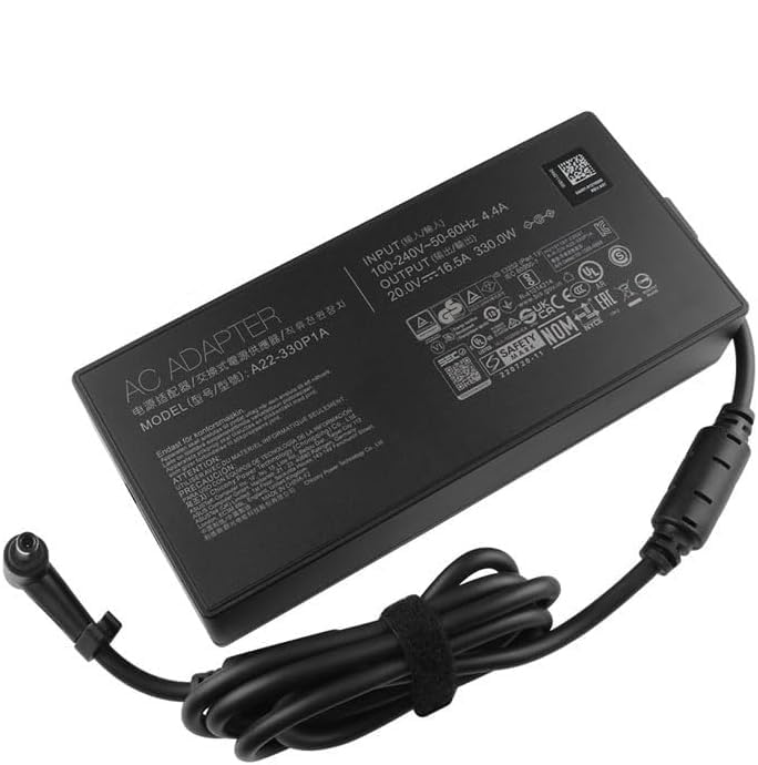 Chargeur 20V 16.5A 330W pour Asus ROG Strix G18 et Scar 16